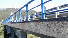 Avança a obra de reabilitação da ponte sobre o Rio Vouga