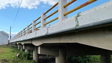 Avança reabilitação da ponte sobre o Rio Torto, em Santarém