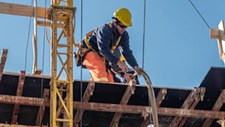 Produção na construção sobe na zona euro em outubro