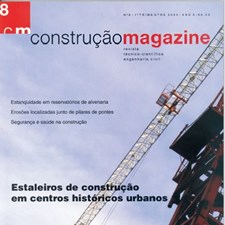 Construção Magazine nº 08, janeiro/ março 2004, Estaleiros de construção em centros históricos urbanos