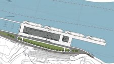 Terminal do Cais do Cavaco em Gaia terá dois pisos e será revestido a tijolo
