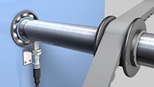 Sensor indutivo de medição de distância