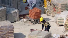 Crescimento da produção da construção mantém-se em 2,1% em outubro