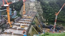 Japoneses constroem barragem com recurso a robôs