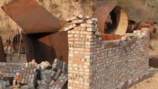 Reforço de paredes de alvenaria com poliureia