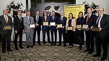 Secil distinguida com troféu bronze dos SAP Quality Awards