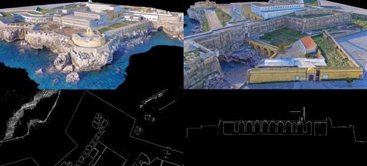 O papel do varrimento laser e da fotogrametria do edificado